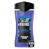 AXE - Duschgel – Kollektion Prestige – Blue Lavender – 12 Stunden Frische – Duft mit ätherischen Ölen von Lavendel, Minze und Bernstein – feuchtigkeitsspendende Wirkstoffe 100% pflanzlichen Ursprungs