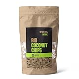 VanaVita Natürliche BIO Kokosnusschips - Reine Kokosnuss Kokoschips, ohne Zusatzstoffe, reich an Fetten & Ballaststoffen, hervorragend für Oatmeal & Joghurt, duftendes Aroma (200 g (1er pack))