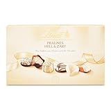 Lindt Schokolade - Pralinen Hell & Zart | Pralinés-Schachtel mit 21 heller Pralinen in 7 köstlichen Sorten mit und ohne Alkohol | Pralinengeschenk | Schokoladengeschenk | 200 g (1er Pack)