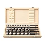 TOOLMAYS Schlangenbohrer-Set für Holz, 5-teilig, Sechskantschaft, 3/8 Zoll, einteilig, 30,5 cm lang, Schlangenbohrer-Set, 0,95 cm, 1,27 cm, 1,6 cm, 1,9 cm, 2,5 cm