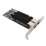 Denash PCIE Network Card Dual Port RJ45 10 GB NIC PCIE X8 716589 002 Gigabit Ethernet Card für Data Center Low Power Consumed Plug and Play, für IT -Profis, für IT -Profis