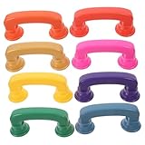 NUOBESTY 8 Stück Ohrhörer- -Telefone Buntes Flüstertelefon Telefon vorgeben Flüstertelefon lesen Telefone für Flüstertelefone für den Unterricht Bildungsbedarf Abs