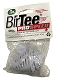 BirTee Golf-Tees – Pro Speed Plus mit Flexibilität und Haltbarkeit, 8 Stück Indoor-Golf-Tees/Golf-Simulator-Tees/Winter-Golf-Tees aus Kunststoff (weiß)