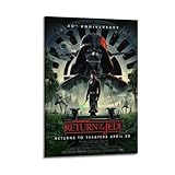 LOXBFMPKI Star Wars Poster, Heimbüro, Firmenschlafzimmer, dekoratives Gemälde, Leinwand, Wandposter und moderne Familienschlafzimmer-Dekoration, 50 x 75 cm
