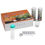 Bodentest-Set, Bodennährstofftester, 4-in-1-Kit, Gemüseblumen-Nährstoffanalysator, Werkzeug für Gewächshäuser, dekorative Landschaftsgärten, Bauernhöfe, Topfpflanzen, Reben, Höfe