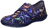 Beck Jungen Dinosaurier Slipper, Dunkelblau, 29 EU