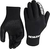 Cressi Resilient Gloves 3mm S - Unisex Ultra Grip Handschuhe aus weichem Neopren Schwarz 3 mm, zum Tauchen, Angeln, Schnorcheln, Surfen, Paddeln, Kajakfahren und Schwimmen, S