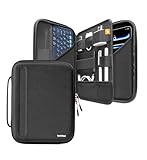 tomtoc Portfolio Tablet Tasche für 11 Zoll iPad Pro M4 & iPad Air M3/M2 2025-2024, 11 Zoll iPad (A16) 2025, iPad 10/iPad Air 5, Galaxy Tab A9+/S9/FE, Hartschale Hülle für Magic/Smart Keyboard/Zubehör