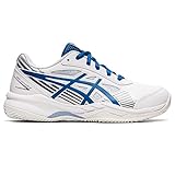ASICS Gel-Game 8 GS Clay/OC Sneaker, White/Lake Drive, 38 EU