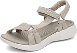 Skechers Damen 15316 Outdoor Sandals, beige, 37 EU
