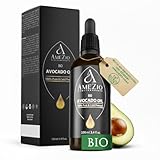 Avocadoöl Bio Kaltgepresst I Für Haare, Gesicht, Körper, Haut I Avocadoöl baby I 100% rein und nachhaltig I Natürlich für Kosmetik I Hautpflege I Vegan und Tierversuchsfrei I Hexanfrei I 100 ml