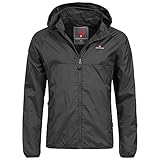 Höhenhorn 27J23 Rigi Herren Regen Jacke Outdoor Rain Freizeitjacke Schwarz XXL