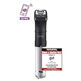 CASO SV 1200 Pro Smart - Sous Vide Garer - Präzise Temperaturregelung bis 90 °C in 0,5°C Schritten, komplett wasserfest, Sous Vide Stick mit der CASO Control App steuerbar, erwärmt bis zu 30 Liter