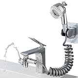 Nützlichkeitsspüle -Sprühempfehlung, Spülenhahnsprühungsbefestigung - Küchenarmatur Verlängerung Sprühgerät - Handheld -Wickel -Schlauchwasser -Diverter für Haustier -Waschen Duschkopf