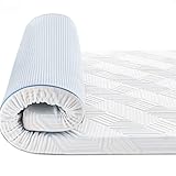 BedStory Topper 160x200cm,7,5cm Höhe Matratzentopper aus Gel Memory Foam, H2&H3 Härte Matratzentopper für Boxspringbett Wohnwagen Schlafsofa, mit Abnehmbaren und Waschbaren Bezug