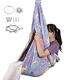 Kinder Sensorik Schaukel | Verstellbar Flanell Leuchtend,Kinder Sinnes-Pod Schaukel Sitz | Für Entspannung Beruhigung Und Interaktion Für Kleinkinder Und Im Türbereich Innen Außen