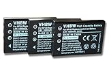 vhbw 3X Akku kompatibel mit Sony Mylo COM-1/B, COM-1/W, COM-2, COM-1 Kamera (1000 mAh, 3,6 V, Li-Ion)