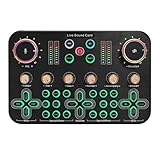 Live-Soundkarte, DJ-Mixer, Interface, Live-Soundeffekte, DJ-Controller for e PCs, Live-Streaming, Medienaufzeichnung, für Profis