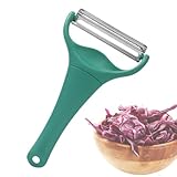 Ju-lienne Schneider Edelstahl Schäler Ge-müse 10.5 X18cm Edelstahl schäler Kohlschneider Zerkleinerer Y-Förmig Ge-müseschäler Sparschäler Kartoffelschäler Spargelschäler Für Ge-müse Ob-st