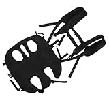 ROMISBABA Hunde Rucksack mit Vierbeinausstieg Atmungsaktive Welpentragetasche aus Leichtem Material Tragbarer Haustier Tragegurt für Kleine und Mittelgroße Hunde für Spaziergänge und Reisen