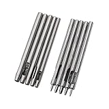 UKCOCO 10er Set Lochstanzer Rundlochstanzer Für Gürtel Uhrenarmbänder Und Lederarbeiten Präziser Loch Cutter Für Handwerkliche Anwendungen Hochwertige Werkzeuge Für DIY