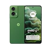 Motorola Moto g35 5G Smartphone (Robustes 6,72'-FHD+-Display Dank Corning Gorilla Glass 3, 50-MP-Kamera, 8/128 GB, ultrastarker 5000-mAh-Akku, wasserabweisend) Leaf Green, inkl. Schutzcover