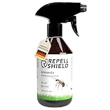 RepellShield Citronella Ameisenspray für Innenräume & Außen - Natürliches Ameisen Mittel mit ätherischen Ölen - Zitrusduft - Alternative zu Ameisenköder & Ameisenfalle für innen, 250ml