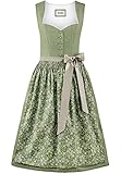 Stockerpoint Damen Edonita Midi Midi Dirndl, Schilf, 44