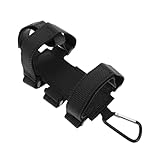 Milisten Audio Strap Wasserflaschengurt Für Rucksack Wasserflaschenhalter Für Gürtel Feuerlöscherhalter Feuerlöscherhalterung Für Fahrzeug Feuerlöscherständer Schwarzes Metall