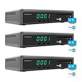 Optex ORS9939HD Satelliten-TV-Receiver HD Recorder USB + Fransat-Karte (Satellite Eutelsat)