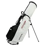 Helix Einziehbare Golftasche für 6 Golfplätze, Weiß