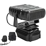 Tragbare Autoheizung,90 Grad Verstellbares Elektrisches Heizgerät | Auto Entfroster Windschutzscheibenheizung,Für Fahrzeug LKW Schreibtisch Badezimmer Schlafzimmer Garage Winterfahren Innenbereich Auß