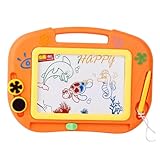 UPKOCH 1 Satz magnetisches Whiteboard schreibtafel schreib tablet Kinderzeichnungsbrett Magnetisches Malbrett Kinderschreibtafel magnetisches Zeichenbrett Orange