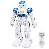 ANTAPRCIS Ferngesteuerter Roboter Spielzeug für Kinder, Intelligent Programmierbar RC Roboter mit Gestensteuerung, LED Licht und Musik, RC Spielzeug für Kinder Jungen Mädchen Geschenk