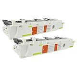 vhbw 2X Resttonerbehälter kompatibel mit Canon iR-ADV C5255, C5250, C5240, C5235, C5045, C5035, C5030, C5010 Laser-Drucker