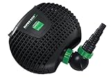 Wagner GREEN SuperECO 8000 Teichpumpe 8.000 Liter pro Stunde 42 Watt, energiesparende Filterpumpe, Bachlaufpumpe, Umwälzpumpe, Gartenteichpumpe für Koiteich