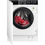 AEG Einbauwaschmaschine, Serie 8000 mit PowerCare, Faserschutz, Auffrischfunktion, 8 kg, Mengenautomatik, Nachlegefunktion, Kindersicherung, Schontrommel, Wasserstopp, 1400 U/min, LR8BI7480