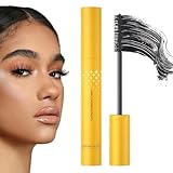 yakermur Wimpernverlängerung | Volumen-Mascara, wasserfest, langanhaltend, 15 g, Anti-Strahlen, wasserfest, Anti-Flecken-Effekt, für Frauen