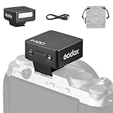 GODOX iM20 Kamera-Blitz Mini Kamerablitz, 5 Stufen Blitzleistung, 6000K±200K 440 Full-Power Flashes Godox im20 Mini Flash für Canon Sony Nikon Fuji Olympus