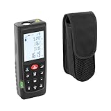 Steinberg Systems Laser-Entfernungsmesser mit hellem LCD bis 70 m und 1,5 mm Genauigkeit m, ft, in Bluetooth IP54 20 Speicherplätze Lasermessgerät Distanzmesser Messgerät mit Laser Abstandsmesser