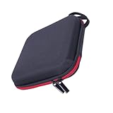 Mirweon Tragbare, stoßfeste Aufbewahrungstasche für externe Laufwerke, robuste Hartschalenkoffer innen für den Transport, wasserabweisende EVA-Aufbewahrungstasche