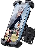 Lamicall Handyhalterung Fahrrad, Handyhalter Motorrad - 2022 Universal 360° Fahrrad Halter für iPhone 14 Pro Max Plus, SE, 13 12 Pro Max Mini, 11, Xs Max, XR, X, 8, 7, 6S, Samsung S10 S9, Smartphone