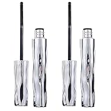 Mascara, wasserfester, langanhaltender Wimperntuschen-Lockenstab ohne Abblättern, für mehr Volumen und Verlängerung (2pcs)