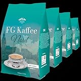 FG Kaffee NORD Kaffeebohnen 100% Arabica 10x500g