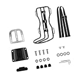 WATERBELINE Gepäckträger für Mountainbikes, 10 kg Kapazität, Gepäckträger, Vorderträger, Legierung, Gepäckträger