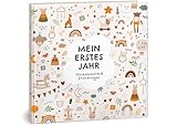 Babyalbum Mein erstes Jahr - Baby Erinnerungsbuch für die schönsten Momente - Das Babybuch zum Ausfüllen fürs 1. Lebensjahr - Ein besonderes Geschenk zur Geburt für Mädchen & Jungen: Boho Spielzeug