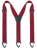 JEMYGINS Herren Outdoor Hosenträger Y-Typ längenverstellbar mit Dreieckige Anti-Rutsch-Schnalle Alles gut
