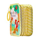 Baby-Fotoalbum, erstes Album für Babys, mit Spiegel und Stoff für Erinnerungen zur Enthüllung des Geschlechts der Eltern