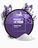 frihed. | Saunasalz | Salzpeeling mit Lavendel, Minze & Menthol | Dusch- und Körperpeeling für Sauna, Dusche oder Dampfbad | Body Scrub zur Hautregeneration (peace of mind, 200 g)