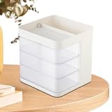 Make-up Organizer, Arbeitsplatte für den Make-up-Organizer | Drehbare Aufbewahrungsbox für Kosmetik | Aufbewahrungsbox für Make-up | Praktischer Kosmetik-Organizer für die Theke